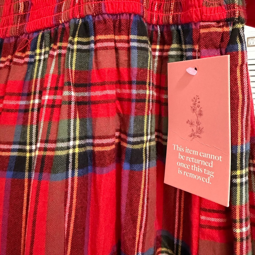 Ivy City Co Madeline Holiday Plaid Dress- New with Tags - Picture 6 of 6